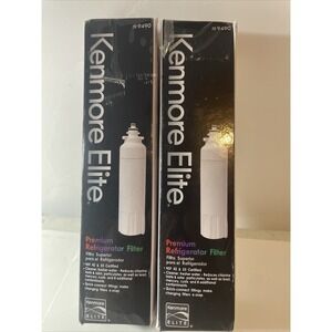 2 Kenmore Elite 46-9490  Premium Refrigerator Filter NSF Replacement Frig